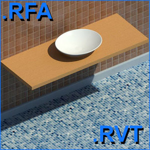 revit plumbing fixtures sink 3ds