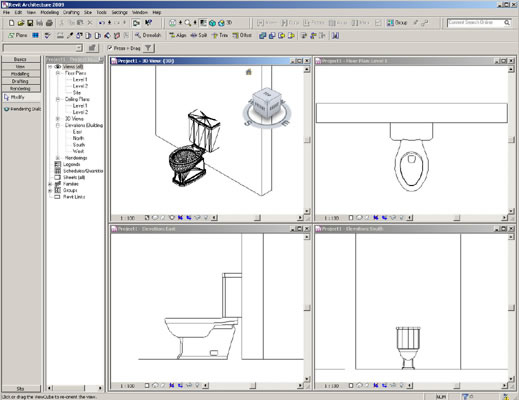 3ds revit plumbing fixtures closet