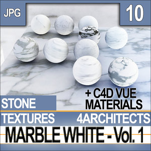 Marble White Vol. 1 - Textures & Materials