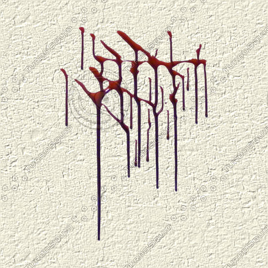 Texture PNG blood drips horror