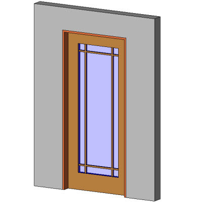 Building Revit Family 3d Door