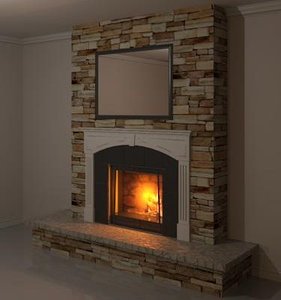 Ornamental Fire Place