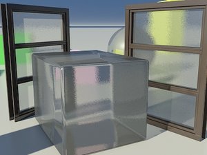Glass Milky Frosted 1_01 - Mental Ray material