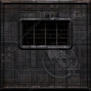 Spaceship hallway : dark