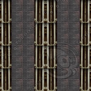 Gothic metallic walkway