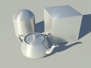Brushed metal 2 - or aluminum clear anodized - Mental Ray material