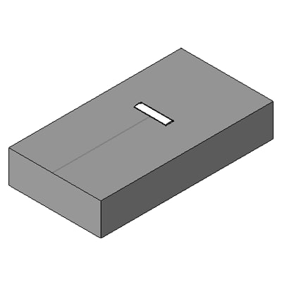 Building Revit Family sign frame landscape