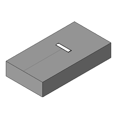 Building Revit Family sign wall frame