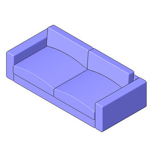 Sofa - Reid - Loveseat 84 inch