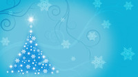 Star Tree Blue