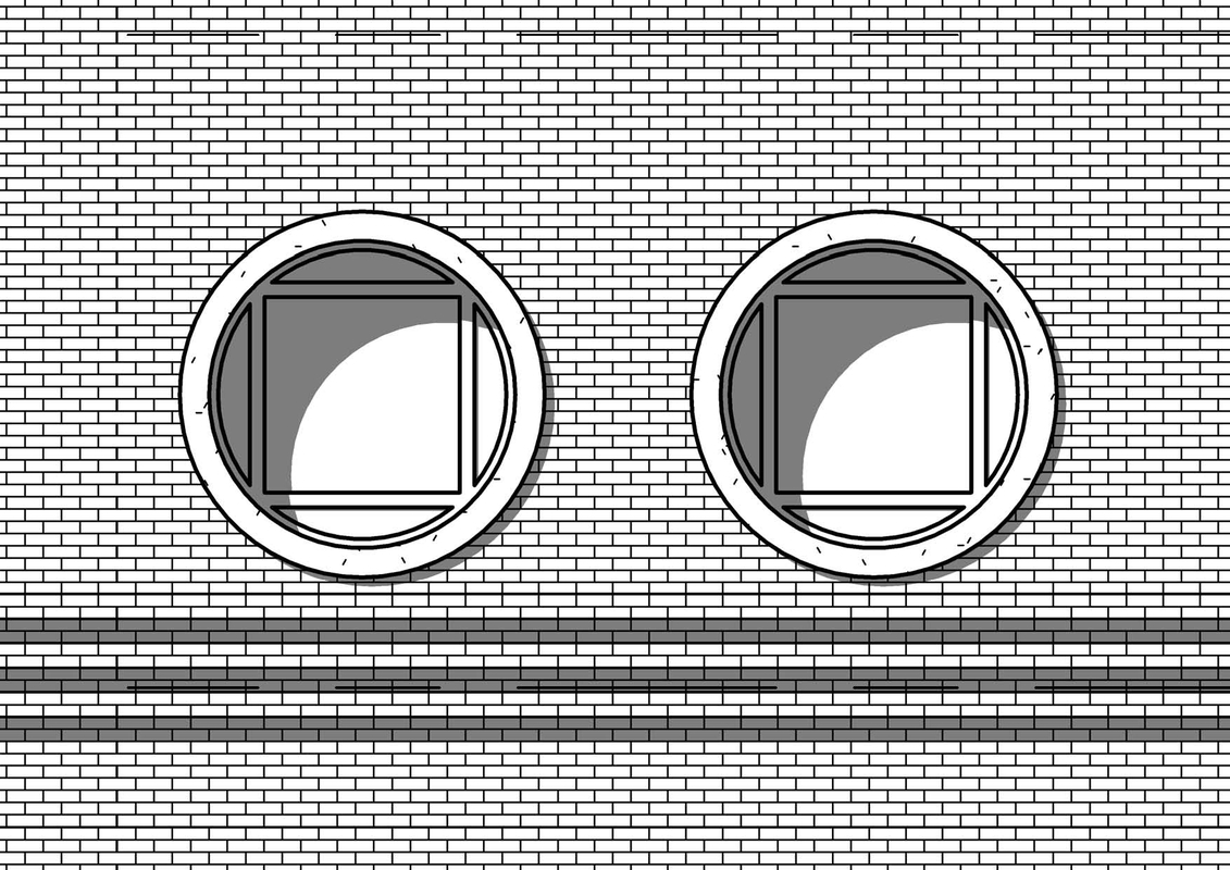 Building Revit Family round window windows