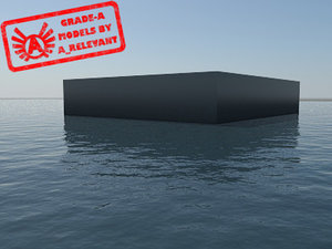Water_Non-transparent_2 - Water Material - Procedural - 3ds max 2010 Mental Ray shader