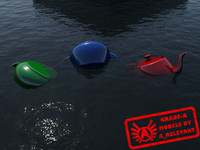 WaterTransparent_3 - Water Material - Procedural - 3ds max 2010 Mental Ray shader
