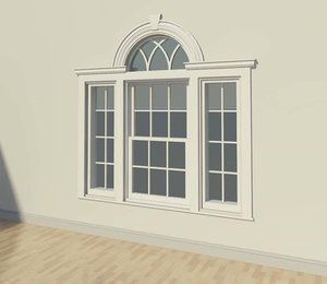 3d model window sidelights