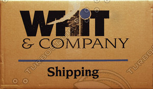 Cardboard box texture 02a