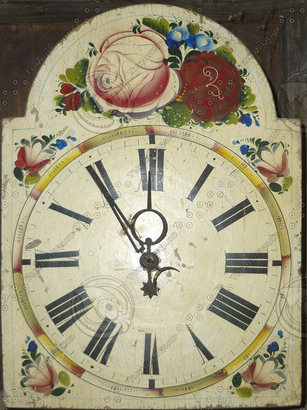 Texture JPEG clock Middle Age