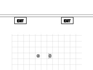 L-Exit Light-ceiling-double
