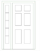 Single-Raised Panel with 1 Sidelight-S.rfa