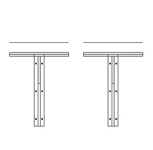 gx_CASEWK Counter Section Front
