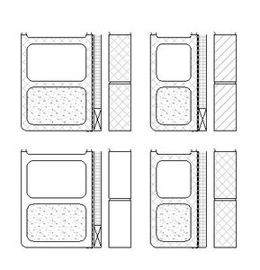 gx_DTL JAMB CMU Cavity No Return