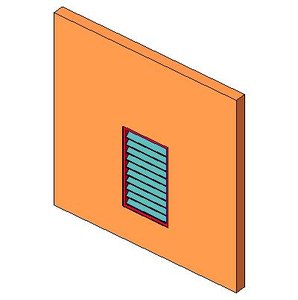 gx_Louver 6 inch deep