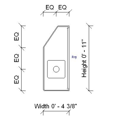 Building Revit Family baseboard Detail Component