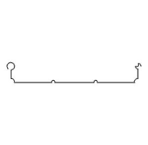 gx_ROOF Zip Rib Section