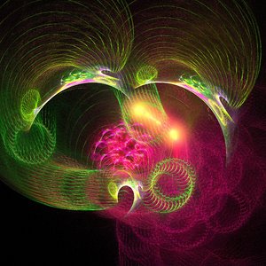 3D rendered Fractal for texture