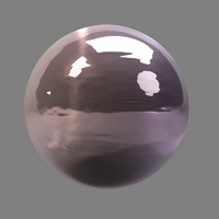 aluminum metal maya material