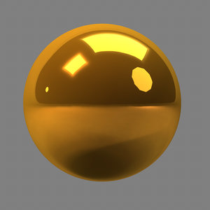 gold metal maya material