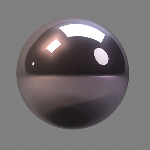 silver metal maya material