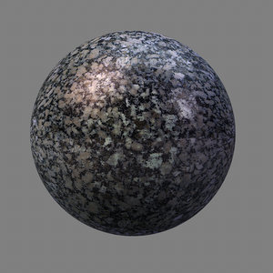 granite satin finish maya material
