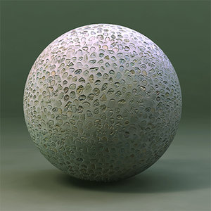 Maya Material Embeded Stones