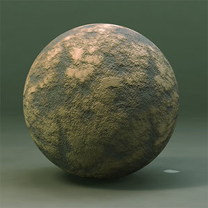 Maya Material Weathered Concrete Mold