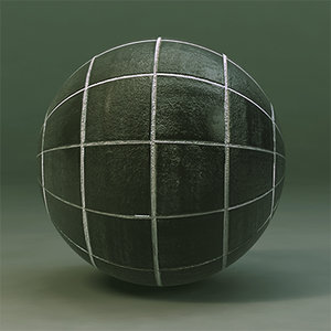 Maya Material Dark Tile