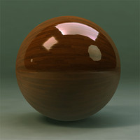 Maya Material Parquet Wood Floor Dark