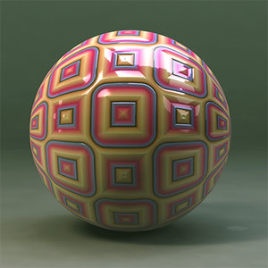 Maya Material Abstract Squares