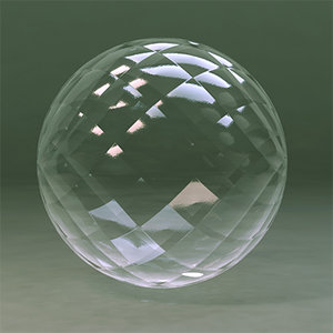 Maya Material Glass Textured 1