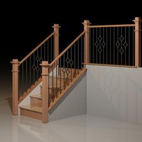 Diamond Spindle Railing