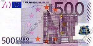 500 five hundred euro banknote high resolution texture