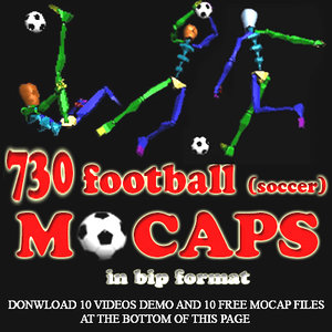 730 Fooball (soccer) Mocaps
