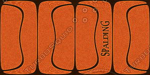 Basketball texture with text high quality