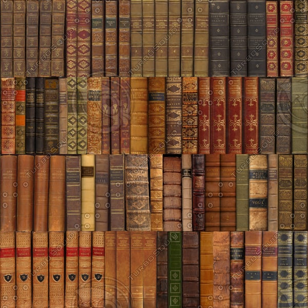 Texture PNG book old books