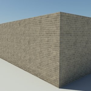 Brick_2_Tan - Procedural Tan Brick - 3DS MAX 2010 - Mental Ray Material