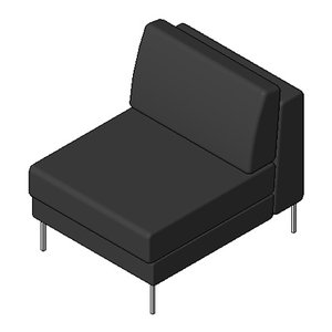Chair - Albert - Single Seater Chair Vienna