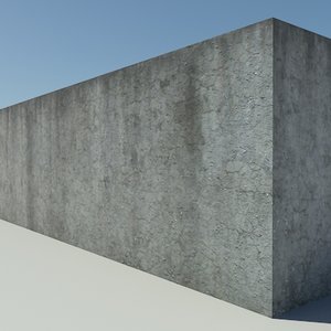 Concrete_1_Leaking - Old Leaking Concrete - 3DS MAX 2010 - Mental Ray Material