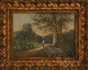 Framed Painting Texture