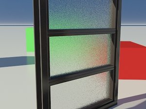 Glass Frosted 3_01 - Mental Ray material