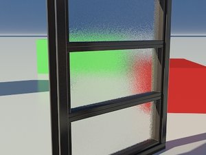 Glass Lightly Frosted 1_01 - Mental Ray material