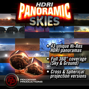 HDRI Panoramic Skies Collection